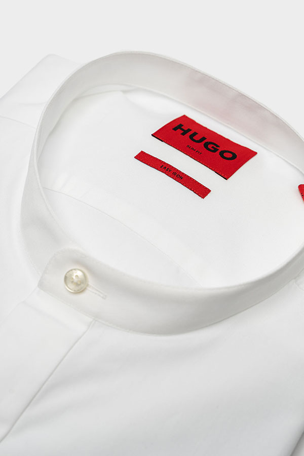 ΑΝΔΡΙΚΟ ΠΟΥΚΑΜΙΣΟ HUGO - 199 ΛΕΥΚΟ